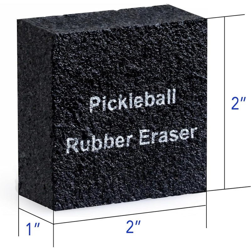 Pickleball Paddle Eraser, Best Carbon Fiber Pickle Ball Racket Cleaner,
