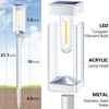 Gorrzai Solar Pathway Lights 8 Pack Solar Outdoor Lights with