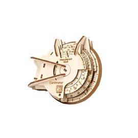 UGEARS STEM Curvimeter Model Kit - Creative Wooden Model Kits for Adults, Teens and Children - DIY Mechanical Science Kit for Self Assembly - Unique Educational and Engineering 3D Puzzles with AR App