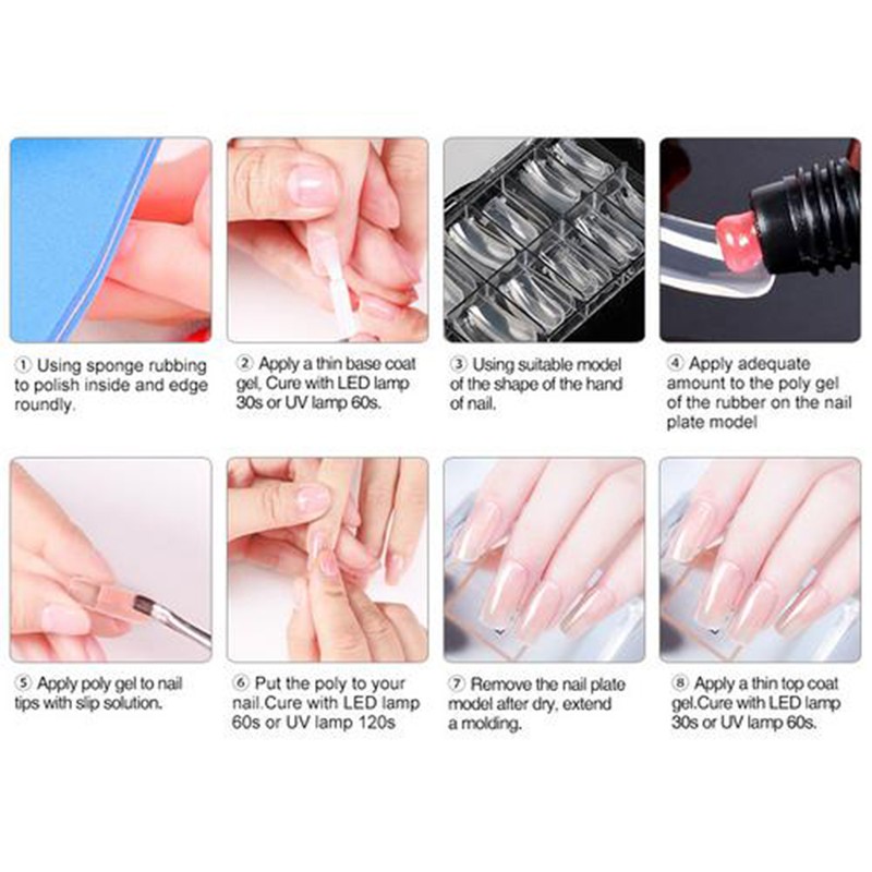 Nail Gel Kit Gel Nail Extension Kit Professional Gel Kit