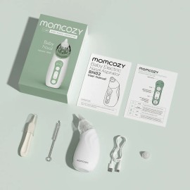 Momcozy BN002 Aspirador Nasal Portátil Para Bebés Eléctrico Color Verde Claro