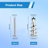 Pack of 60 Plasterboard Dowels Metal, Drywall Dowels, Plasterboard Dowels,