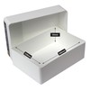 WestonBoxes A6 Plastic Craft Storage Boxes for Art Supplies, Paper