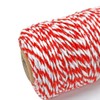 Cotton Bakers Twine, Red and White String Twine Rope Butchers