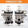 Topkidame 308054121 Carburetor Fits for Ryobi RY25AXB 25cc Gas Jet