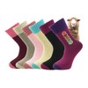 Merino Wool 2.4 TOG Thermal Hiking Socks - Thick, Warm,
