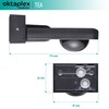 Oktaplex Tea Outdoor Motion Sensor 360 Degrees Including Remote Control