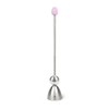 T2 TAKE TWO Take2 Clack Retro Egg Topper, Stainless Steel,