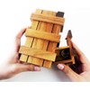 3D Wooden Box Puzzle Secret Unwrap a Hidden Treasure Gift