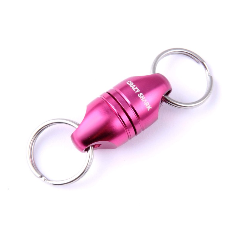 Crazy Shark Magnetic Net Release Aluminum Shell for Fly Fishing