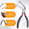 SHENKENUO 2PCS Electrical Disconnect Pliers, Fuel Line Clip Spark For