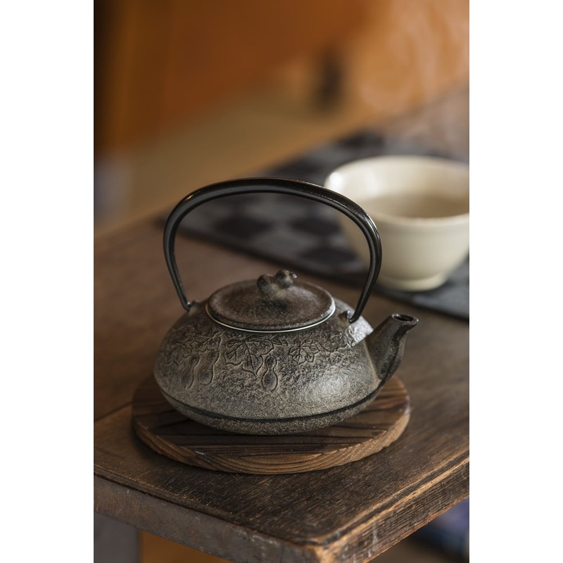 Ikenaga Iron Works Iron Teapot, 1.8 fl oz (0.4 L),