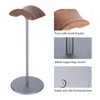 Cikonielf Headphone Stand Headphone Holder Walnut Wood Headphone Holder Aluminium