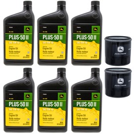 John Deere Original Equipment 1023E/1025R/1026R Double Oil Change Kit - TY26674B