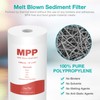 SimPure 10" x 4.5" Whole House Sediment Water Filter, 5