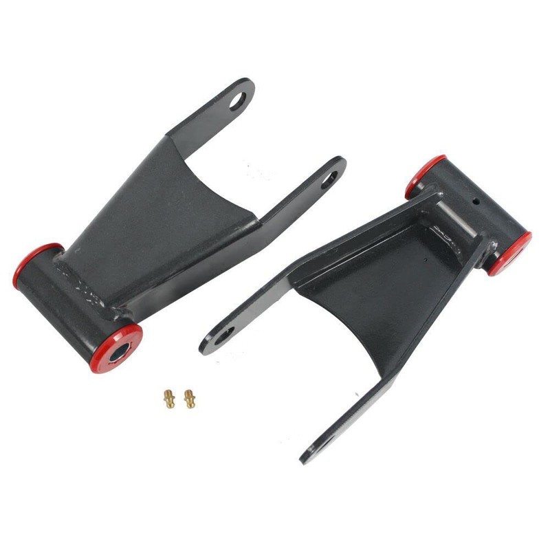 2" Rear Drop Lowering Shackle Kit For 1999 2000 2001