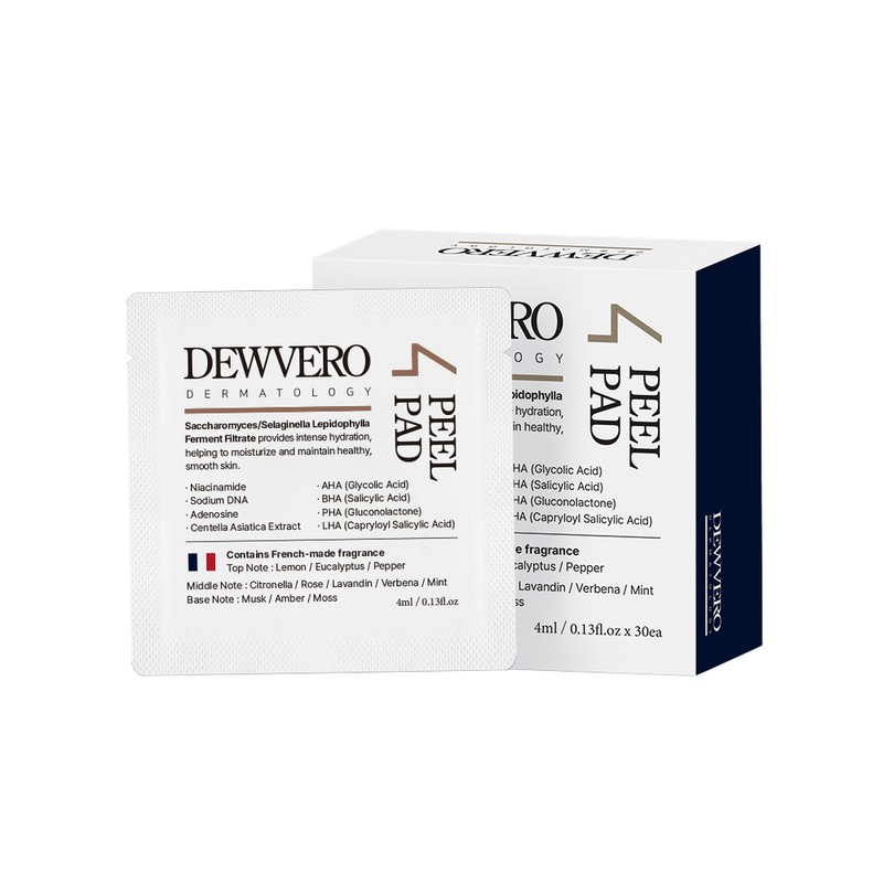 DEWVERO Duvero Peel Pad Pop-Peel Pad 1 box (4ml x