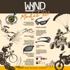 WYND Blocker Motorcycle & Biking Wind Resistant Sports Wrap Sunglasses
