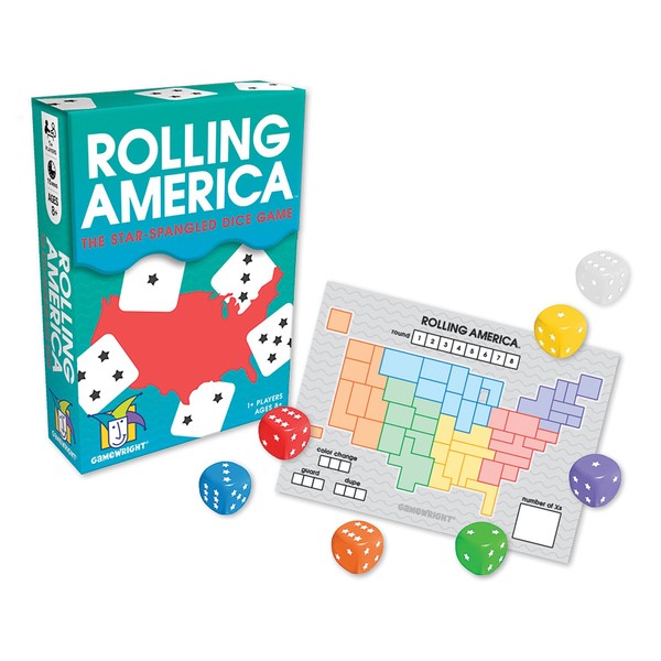 Rolling America, The Star Spangled Dice Action Game