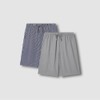 JAJU [JAJU] Men's Rayon 5-Part Pajama Pants (2-Pack, Choose 1