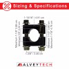 AlveyTech Handlebar Risers for the Coleman RB100, Motovox MBX10, &