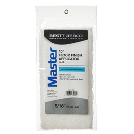 Bestt Liebco 557210200 Master Water Based 10" Floor Refill Pad Brush/Roller/Applicator, White