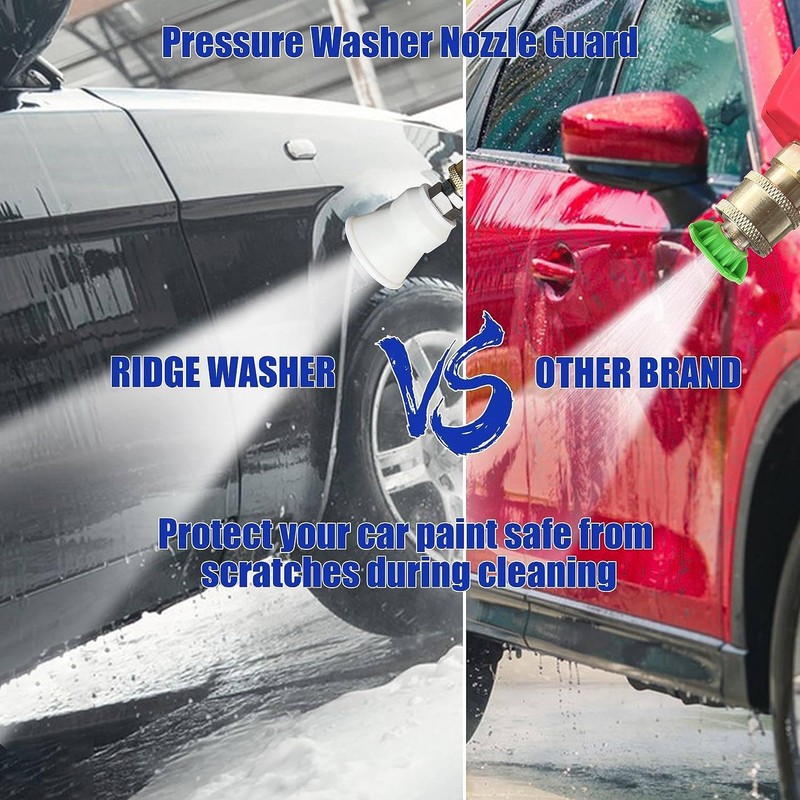 Pressure Washer Nozzle Guard, Power Washer Nozzle Tips with 1/4Inch