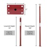 Vestil FJB-100 Basement Floor Jack 100 In. Maximum Height 5,600
