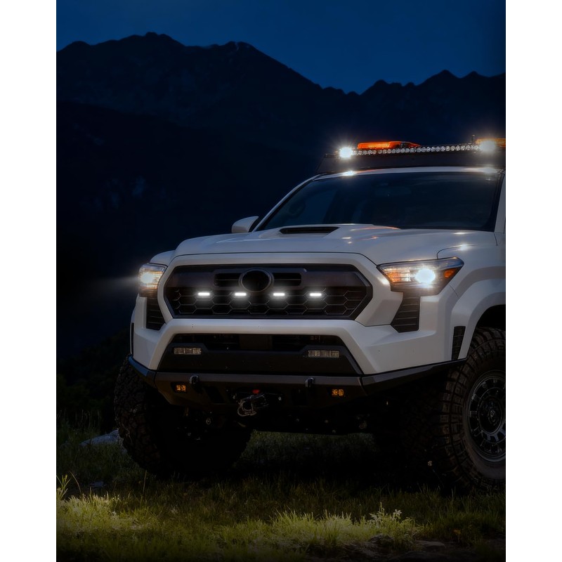 Seven Sparta 4 PCS Grill Led Lights with Fuse Adaptor
