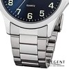 Regent Herren Analog Quarz Uhr mit Edelstahl Armband 11150619