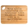 Mr. & Mrs. Panda Bamboo Chopping Board with Saying Guitar