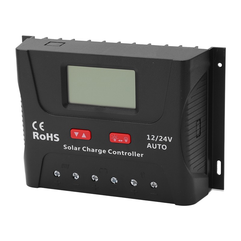 Solar Charge Controller Intelligent PWM 12V 24V Auto Identification 50A