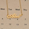 Unique Name Necklace Gold with Heart Customized Jewelry Gifts for