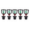 5PCS G1/2 Male Thread Rotating Sprinkler Nozzle Spray Head Misting