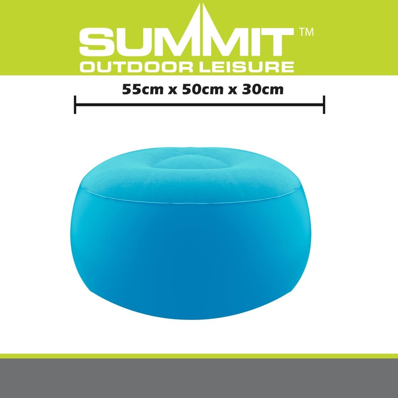 VFM e-Store - Inflatable Foot Stool Easy, Durable, Pack Away,