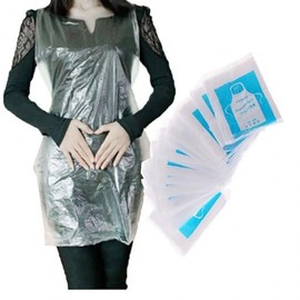 Multi-functional Disposable Apron - Waterproof, Portable for Cooking, Parties & Kitchen Use BL11224 100ea
