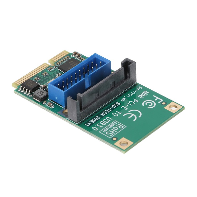 MINI PCIE to USB3.0 Expansion Card 19/20PIN 5Gbps Transmission 15Pin