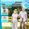 BigAlex Collapsible Walking Cane for Men & Women, Adjustable Stability