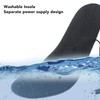 Heated Insoles Soft Warm Breathable Cuttable Electric Heating Insoles with
