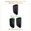 1797 Key Fob Cover fit for VW Atlas ID.4 Golf