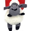 KONG Floofs Sherps Sheep MEDIUM Plush Crinkley Squeaky Plush Toss