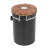 Coffee Canister 1.8L Stainless Steel Airtight Coffee Bean Storage Container