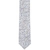 BELLUNO Corbata delgada floral para hombre, corbata de flores estampada