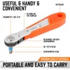 HORUSDY 23-Piece 1/4 Mini Ratchet Offset Screwdriver Bit Set, S2