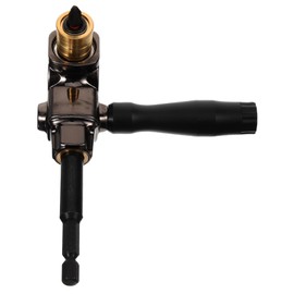 Operitacx Right Angle Drill Adapter Durable Socket Drill Attachment for Tight Spaces Tool Driver for Screw Tightening Corners