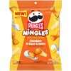Pringles Mingles Puffed Snacks, Cheddar and Sour Cream, Cheese Puffs,