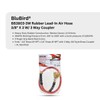 BluBird RB3803-3W 3/8" x 3' Lead-in Rubber Air Hose with