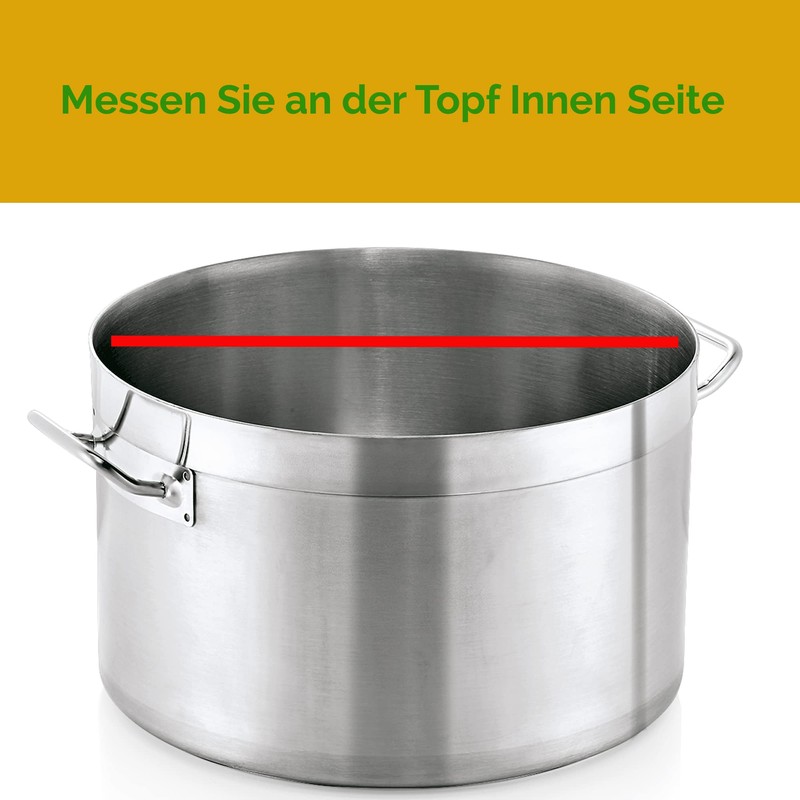 Shiny Stainless Steel Pan Cover Lid for all types of