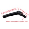 Rannb M12 x 30mm/1.18" Handle Adjustable Clamping Lever Thread bolt