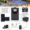 OOYCYOO Solar Charge Controller 40A 12V24V36V48V Auto Max 160V PV